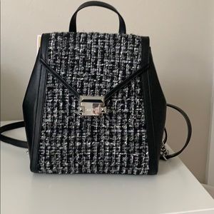 Michael Kors Mimi Black and white backpack